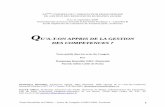 QQU AA-- TT--OO NN IAA PPPRRISS DDEE LLAA … _Gilbert_AGRH2009 .pdf · Ecole Supérieure de Commerce de Toulouse (ESC Toulouse) ... observateurs (renforcement de la cohérence de