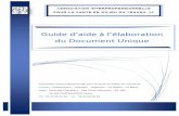 Guide d’aide à l’élaboration du Document Unique€¦ · L'employeur transcrit et met à jour dans un document unique les résultats de l'évaluation des risques ... Risques
