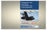 Rapport du service contrôle de concession ELECTRICITE · 202 chantiers de sécurisation ... le nombre de poteaux électriques Bois et Béton posés diminue année après an- ...