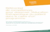 Référentiel de compétences pour dispenser l’éducation ...inpes.santepubliquefrance.fr/CFESBases/catalogue/pdf/1459.pdf · buts, les activités et les compétences (individuelles