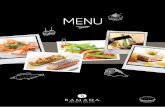 Menukaart Restaurant KRANT c4 - RAMADA Brussels … · Croquettes au trois fromages 9.50 Cheese croquettes Carpaccio de saumon frais 12.50 Fresh salmon carpaccio, marinated with herbs