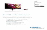 Écran IPS haute performance - pcafrance.com · Écran IPS haute performance avec technologie MHL Des divertissements sur grand écran depuis votre appareil mobile. Ce nouvel écran