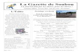 La Gazette de Soubou - Bienvenue sur le site du …college-asoubou.ac-reunion.fr/.../2014/11/La-Gazette-3-.pdf · 2015-04-02 · Voici les résultats du questionnaire : Préférez-vous