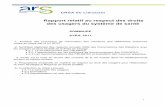 Rapport relatif au respect des droits des usagers du ... · 2.3 Les recommandations des CRUQPEC et ... en application de l'article 2 du décret 2010/337 du 31 mars 2010 relatif au