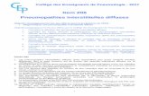 Item 206 Pneumopathies interstitielles diffuses - CEPcep.splf.fr/.../item_206_Pneumopathies_Interstitielles_Diffuses-d.pdf · Les PID peuvent être classées en fonction de leur caractère