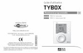 Guide d’utilisation TYBOX - Domotec Services€¦ · 6050382 TYBOX 710 - Version piles 6050383 En raison de l’évolution des normes et du matériel, les caractéristiques