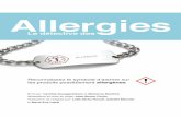 Allergiesallergen-nce.ca/wp-content/uploads/2013/11/detectivedesallergies.pdf · parlé de Réactine ... ultimement à l’arrêt du système circulatoire provoquant par le fait même