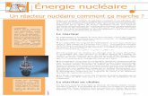 Énergie nucléairescphysiques.free.fr/TS/physiqueTS/elementaire/reacteur.pdf · Ces derniers sont rapidement arrêtés par la matière environnante et y génèrent de la chaleur.