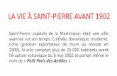 LA VIE À SAINT-PIERRE AVANT 1902 - CENTRE DE …cdst.e-monsite.com/medias/files/diapo1-la-vie-a-st-pierre-avant... · d’engrais de la Martinique, des forges et des fonderies, ...