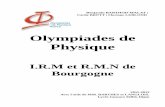 Olympiades de Physique - odpf.org€¦ · matière utilisant tous deux le même principe qu'est la résonance des atomes d'hydrogène dans un champ magnétique. Devant la ... de façon