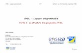 VHDL - Logique programmable · VHDL – Logique programmable Partie 2 – La structure d’un programme VHDL © D.Giacona 1/47 VHDL - Logique programmable Partie 2- …