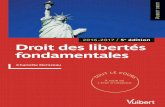 Droit des libertés fondamentales - Decitre.fr : Livres ... · à jour de la décision QPC du ... Introduction Le respect et la garantie des droits de l’homme et des liberte´s