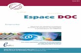 Lire Consulter Espace DOC - errefom.fr · ries d’information des métiers - Découvrir les représentations liées aux métiers et au sien - Découvrir et identifier des activités