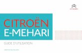 Guide d'utilisation - Service Boxservice.citroen.com/.../fr_fr/contenu/AC-E-MEHARI_02_2016_FR.pdf · Bienvenue à bord de votre E-MEHARI Pour indiquer une notion de risque, de ...