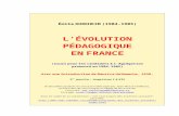 L'évolution pédagogique en France - …lewebpedagogique.com/.../2011/01/tes_spec_6_evolut_p…  · Web viewÉdition électronique réalisée avec le traitement de textes Microsoft
