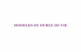 MODELES DE DUREE DE VIE - iml.univ-mrs.friml.univ-mrs.fr/~reboul/duree12011.pdf · Evènement renouvelable (cours 6) : Evènement pouvant se produire plusieurs fois . Ex : pannes