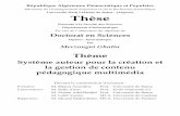 Modèle de Thèse - eprints.univ-batna2.dzeprints.univ-batna2.dz/601/1/sce MERZOUGUI GHALIA.pdf · Présenté à la Faculté des Sciences Département d'Informatique En vue de l'obtention