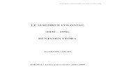LE MAGHREB COLONIAL (1830 1956) BENJAMIN …ekladata.com/MqhABs-aGHN5-hX0CiZRDrDkpKY.pdf · professeur à l¶INALCO, et son ouvrage « Les Berbères » publié chez l¶Harmattan est