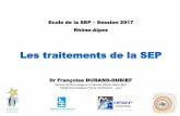 Les traitements de la SEP - Réseau Rhône-Alpes SEP · Exemple : CAT chez les patients traités par TYSABRI ayant une sérologie JCV positive Réunion de concertation . 1. Traitement