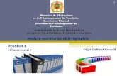 Module secrétariat et infographie Session 1 - muat.gov.mamuat.gov.ma/Telechargement/RH/fc/f_appui/Secretariat et Bureautique... · Selon un nombre de classement rétablit, les ordres