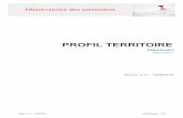PROFIL TERRITOIRE - bretagne.ars.sante.fr · Source : Insee, projection de population - modèle Omphale 2017 (année de référence = 2013) Niveaux géographiques disponibles : un