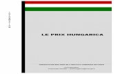 LE PRIX HUNGARICA - magyarophil.org · sociologie et langues soutenue à l’université de Nanterre et intitulée « Entre technocrates et ... les pays francophones d’Europe et
