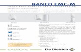 Feuillet technique NANEO EMC-M - Chauffage - Gaz … · - Module air/gaz intégrant le brûleur gaz modulant de 24 à 100 % pour une parfaite adaptation de la puissance chaudière
