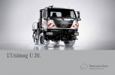 L’Unimog U 20. - Mercedes-Benz France · Concept de train de roulement 8 – 11 Système de transmission 12 ... par exemple en tout-terrain. ... de rotation du moteur et de la prise