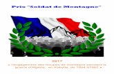 Prix Soldat de Montagne Prix SDM 2017.pdf · La 1° demi-brigade de chasseurs Alpins (12°,14°,15° ... Les 121° et 159°RIA seront aussi envoyés en Kabylie. Les troupes alpines