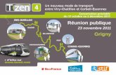 T Zen 3 un nouveau mode de transport sur la RN3 · (journal, dépliant…) > Le site Internet . 11 Le T Zen en images . 12 > Répondre aux besoins de déplacements en centre-Essonne