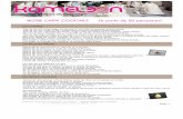 kameleon-events.comkameleon-events.com/documentation/Buffets-cocktails-2017.pdf · Millefeuille de saint jacques et radis noir 3 agrumes. ... melon et jambon de pays. Pipette de pesto
