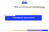 Recommandations premiers secours - Version 1 - Sept premiers secours...  Pendaison, strangulation