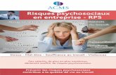 Risques psychosociaux en entreprise - RPS · Risques psychosociaux en entreprise - RPS Prévenir les risques psychosociaux contribue à la qualité de vie au travail Charge de travail