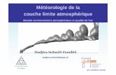 Météorologie de la couche limite atmosphériquecerea.enpc.fr/fich/support_cours/POLU1_2009-2010/cours... · 2018-07-25 · en cours de journée puis diminue au cours de la nuit