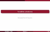 Variables aléatoires - mariepierre.dargnies.free.frmariepierre.dargnies.free.fr/slides/stats/chap2.pdf · variable aléatoire discrète (Dauphine - LSO) Chapitre 2 19 / 60. Vriablesa