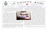 É Par M. l’abbé Jacques Mérel La prière des plus jeuneslaportelatine.org/district/prieure/lanvallay/SainteAnne238.pdf · dit à sa mère : « Maman, voulez-vous me permettre