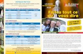 VOYAGE EN TGV ) ( - pelerinage-rosaire.org · Vous y retrouverez les nombreuses propositions de conférences, d’écoles de prière, de rencontres, de témoins, des projections avec