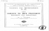 NOTES ET MÉMOIRES Noarchimer.ifremer.fr/doc/1922/publication-2394.pdf · cisés ; c'est le cas di1 navire norvégien le iZIichael Sars. ... Quoi qu'il en soit, j'ai recueilli, non