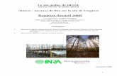 Rapport Annuel 2008 - GIP ECOFOR€¦ · modélisation des transferts hydriques dans le système sol-arbres ... (fermeture des stomates). La relation entre l ... combinée d’un