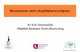 Pr Eric Senneville Hôpital Gustave Dron,Tourcoing · tedizolide est un puissant inhibiteur de la synthèse des PM mais la pharmacocinétique du TZD entraîne une diminution de l’effet