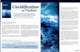 L'acidification - Archimerarchimer.ifremer.fr/doc/00142/25352/23434.pdf · Va riation du PH océa nique au cours des 25 derniers millions d'années (d'après Tu rley et al, ln Avoiding