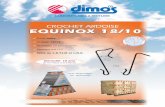 DC Equinox 18-10 06-2005 V01 - E-toiture · Longueurs 12 à 16 cm : crochets crosinus selon DTU 40.11 Crochets pour ardoises d’une épaisseur de 3,0 à 4,5 mm Posés sur liteaux