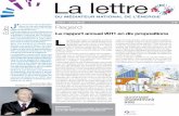 Lettre N°9 : mars-avril 2012 - energie-mediateur.fr · La lettre J ’ ai l’honneur de ... contre la précarité énergétique. Le dialogue constructif avec les opéraeturs, qui