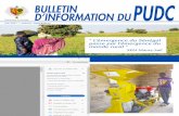 BULLETIN D’INFORMATION DUPUDC - onusenegal.orgonusenegal.org/documents/pudc2.pdf · été mise en place en vue d’accélérer les performances du Sénégal pour en faire une économie