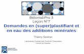 BétonlabPro 3 Leçon N°7 Demandes en …media.lcpc.fr/ext/pdf/prod/betonlab/lecon_07.pdf · – Le dosage de saturation du béton peut dépendre de façon importante de celui de