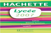 Catalogue LYCÃ‰E 2007 - Prestimediacatalogues.hachette-education.com/lycee/data/catalogue.pdf · • Savoir Livre, Photocopillage et Qualip . . 80 LETTRES ... PHYSIQUE-CHIMIE p.