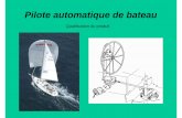 Pilote automatique bateau 1 - mecanique-bateau.com · Modèle nominal (dessin de définition) Modèle « Peau de pièce » ... Modèle cinématique Modèle d’écart Pompe V2H40