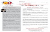 Association des Lorrains de Paris et d’ailleurs La …lorrains.paris/images/actualites/2015/05/Lettre_Lorrains_de_Paris... · reconquêtes, mais à chaque fois, on en comprenait