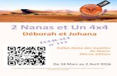 2 Nanas et Un 4x42nanasetun4x4.com/wp-content/uploads/2015/05/DOSSIER-SPONSORI… · Rallye Aicha des Gazelles du Maroc 26ème édition C’est ave un peu de folie, de onne humeur,
