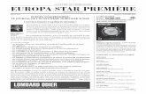 LA LETTRE dE Lâ€™hORLOgERiE EUROPA STAR .mettre un pied dans cette industrie. Comme Europa Star le